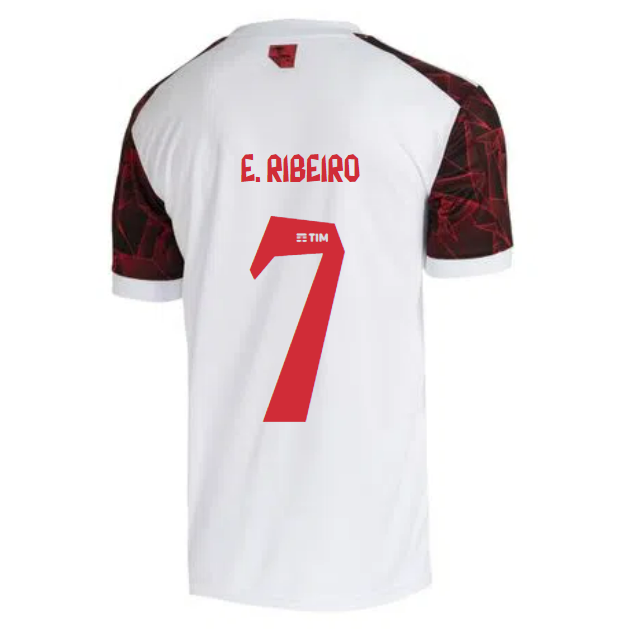 2021/22 Flamengo Away Kit Soccer Jersey E. RIBEIRO #7